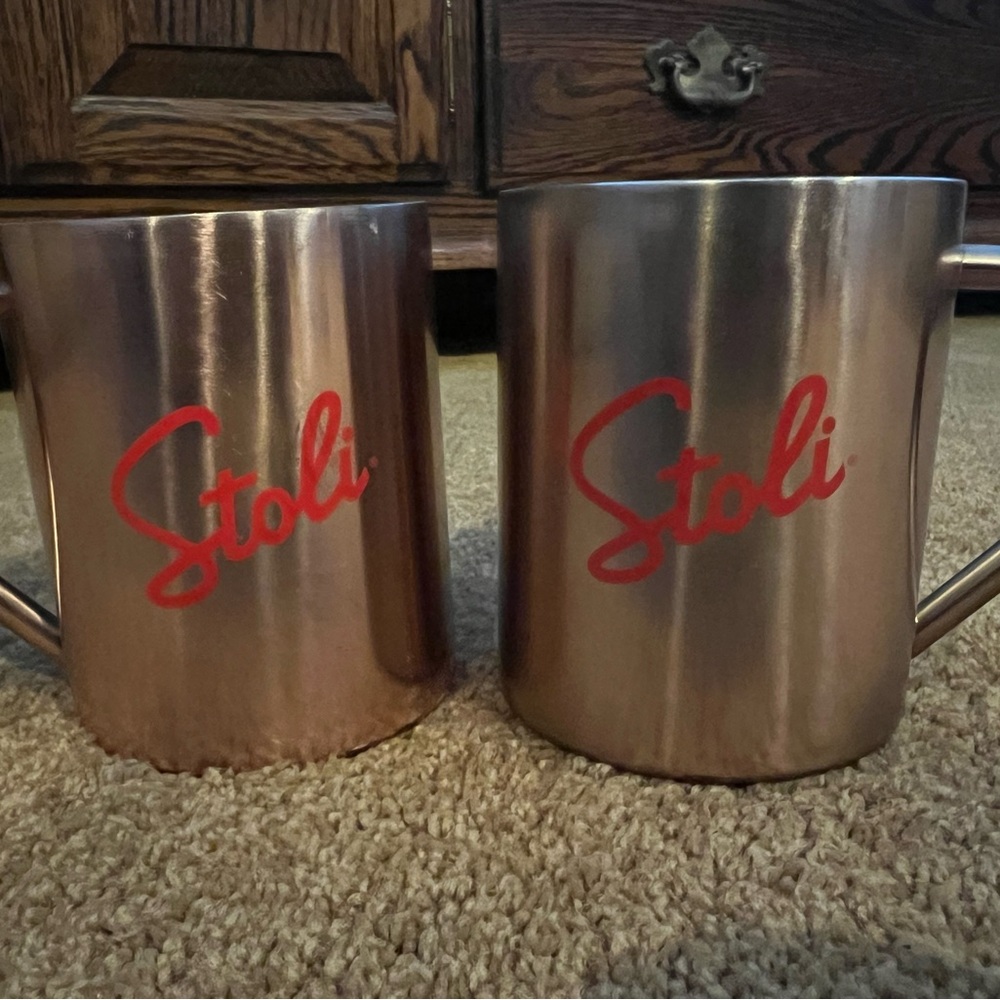 Copper Mugs Set- Stoli